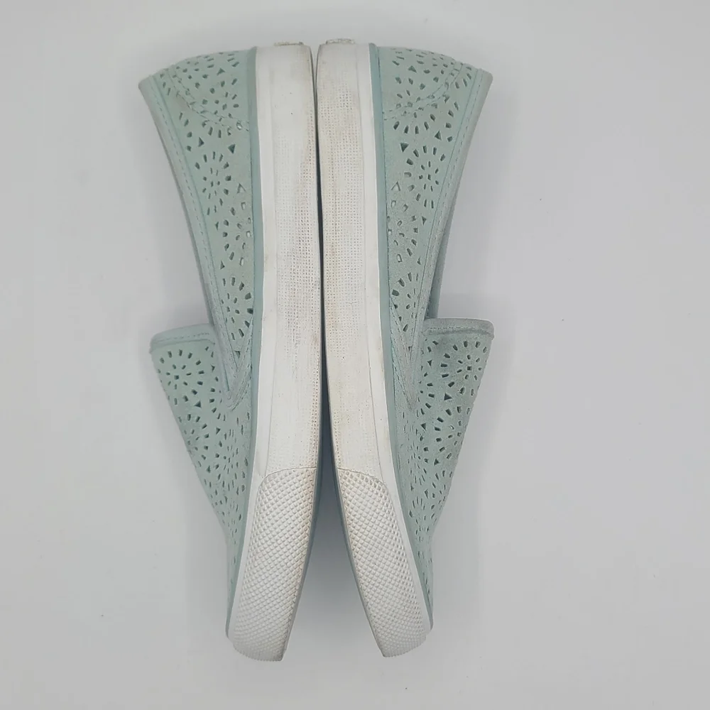 Sperry Seaside Perforated Baby Blue Sneakers